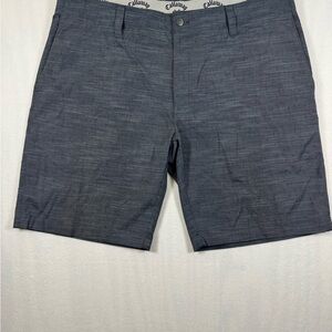 Callaway Men's Heathered Navy Performance Golf Shorts